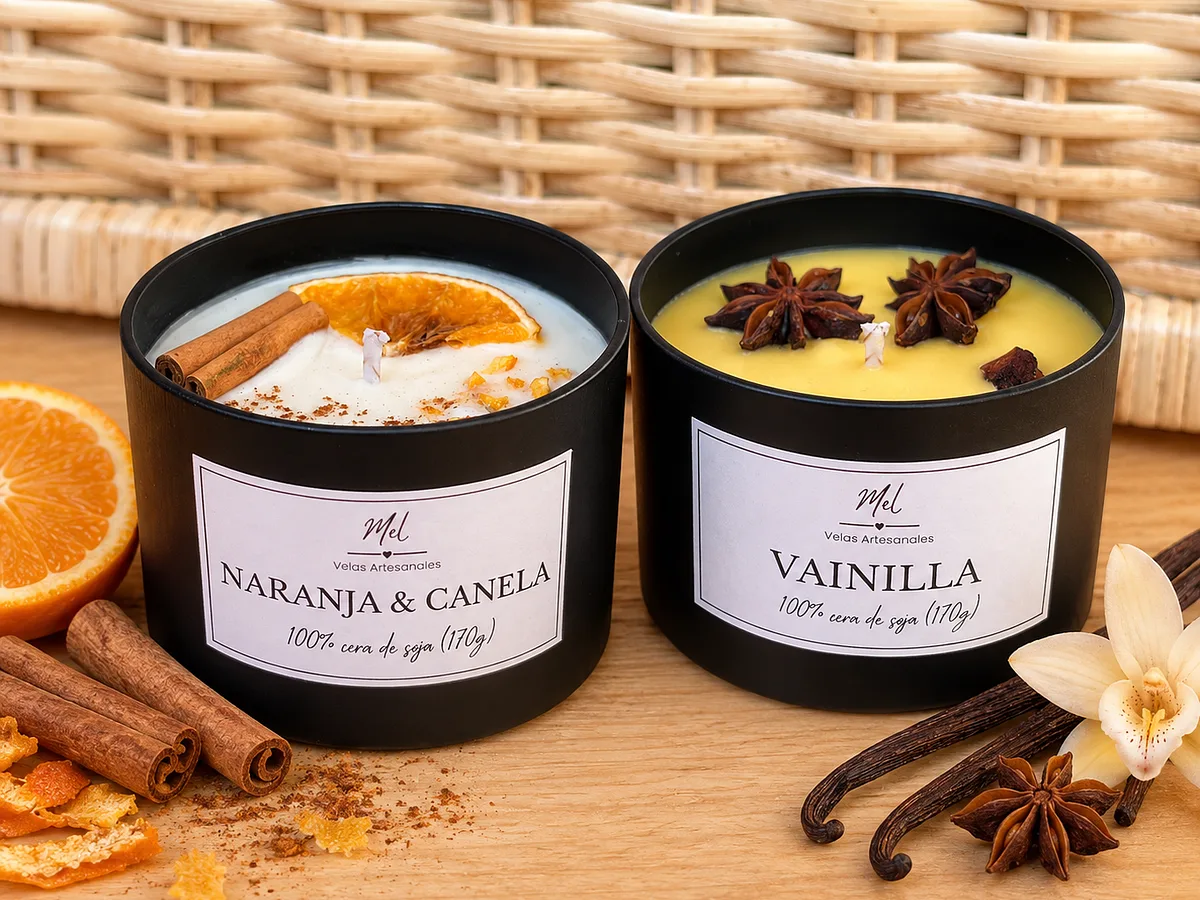 Pack 2 velas grandes