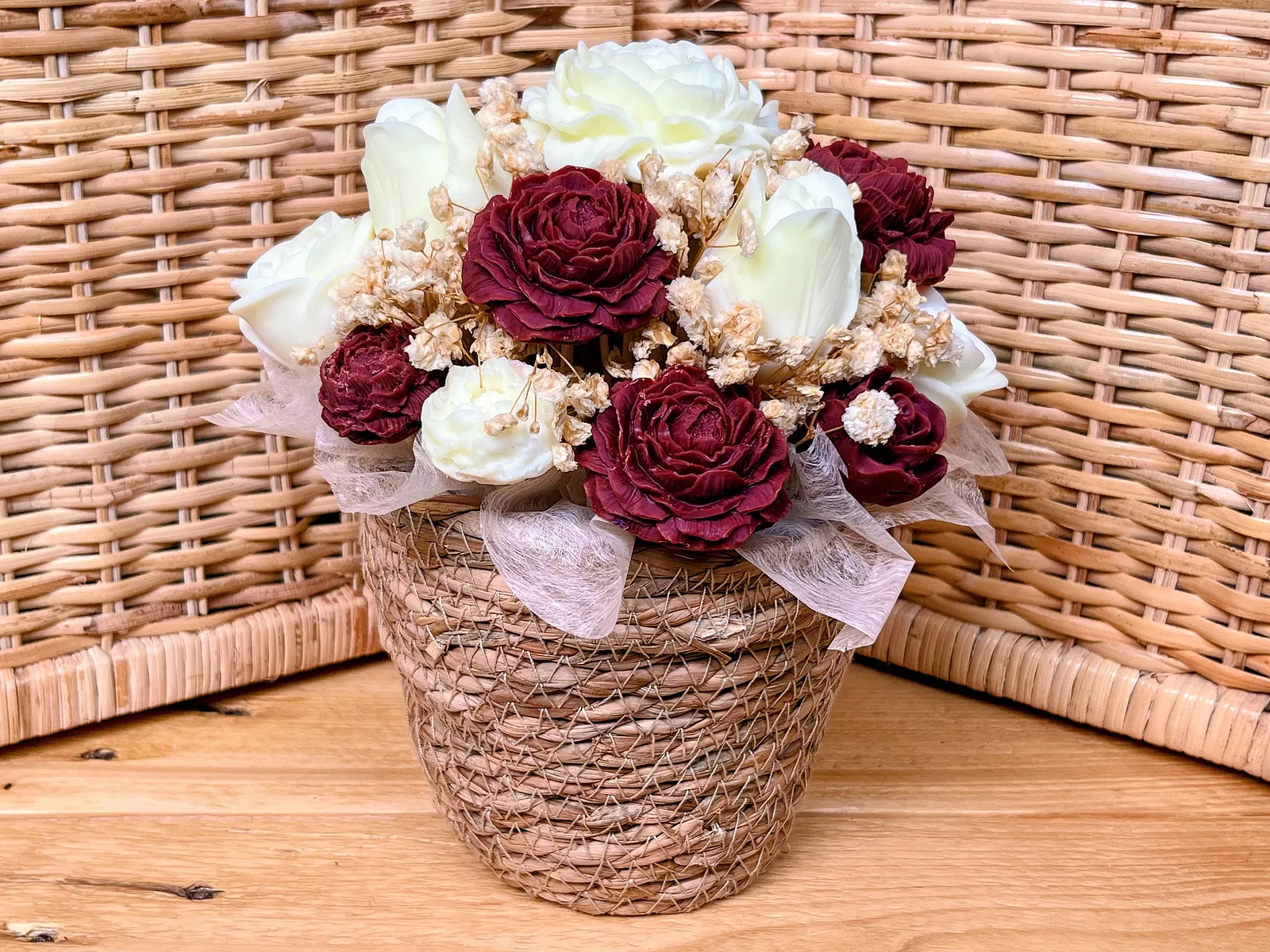Bouquet burdeos, foto 1 de 4