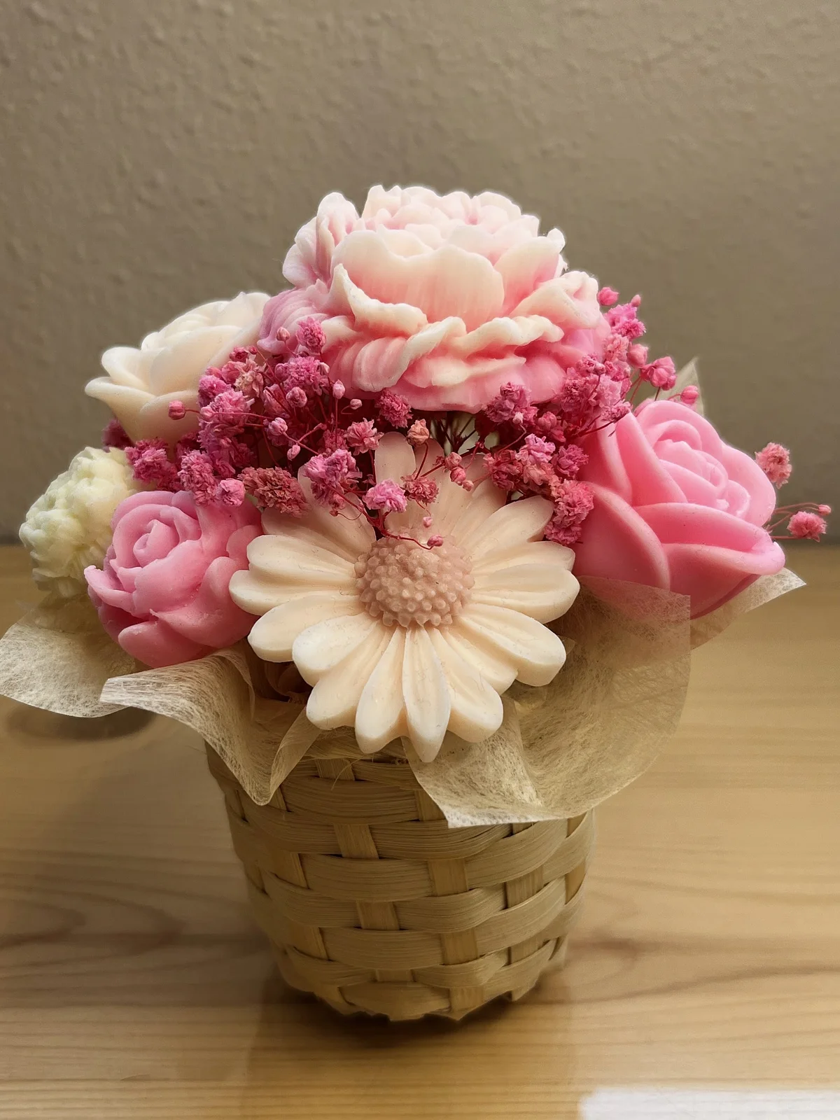 Bouquet pequeño rosa, foto 1 de 3
