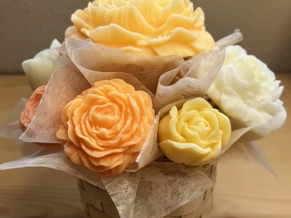 Bouquet pequeño amarillo